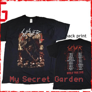 Slayer - Hellthrone European Tour 2018 Official T Shirt ( Men XL ) ***READY TO SHIP from Hong Kong***